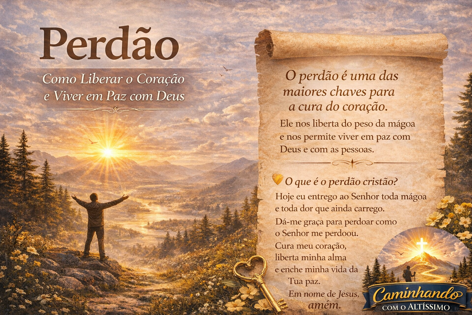 Perdão: Como Liberar o Coração e Viver em Paz com Deus - Caminhando com ...